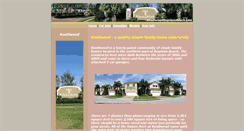 Desktop Screenshot of knollwoodboyntonbeach.com